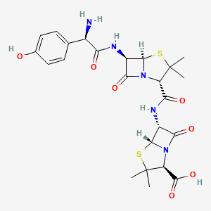 Amoxicillin EP Impurity L structure, CAS 1789703-32-7