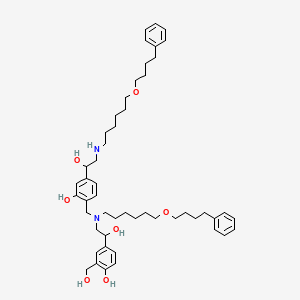 SalMeterol EP IMpurity G structure, CAS 1391051-88-9