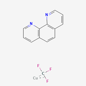 (1,10-Phenanthroline)(trifluoroMethyl)copper(I) structure, CAS 1300746-79-5