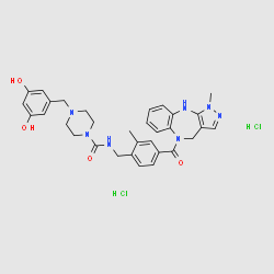 WAY-267464 dihydrochloride structure, CAS 1432043-31-6