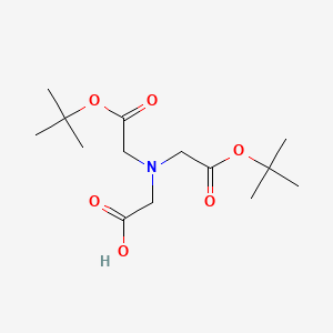 (BIS-TERT-BUTOXYCARBONYLMETHYL-AMINO)-ACETIC ACID structure, CAS 171557-31-6