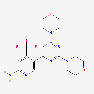 BKM120 (NVP-BKM120, Buparlisib) structure, CAS 944396-07-0