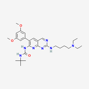 PD 173074 structure, CAS 219580-11-7