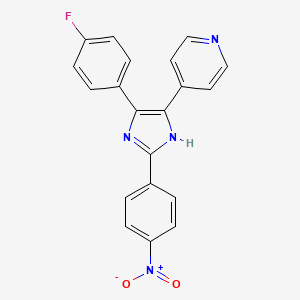 PD 169316 structure, CAS 152121-53-4