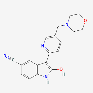 AZD 1080 structure, CAS 612487-72-6