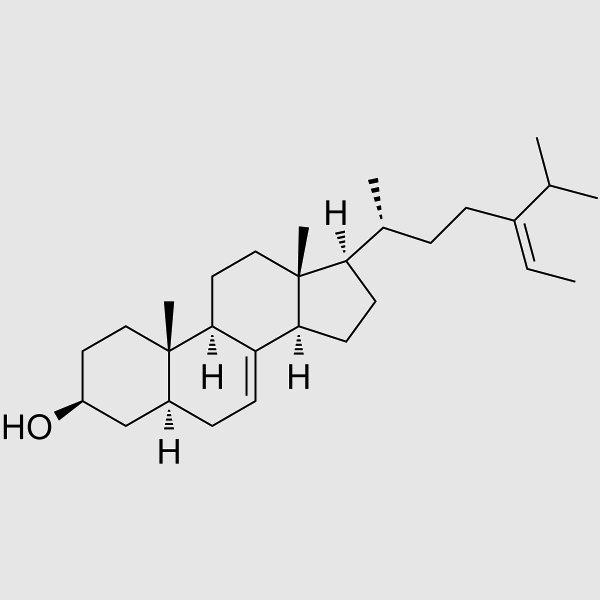 DELTA7-AVENASTEROL structure, CAS 23290-26-8