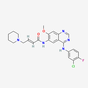 Dacomitinib structure, CAS 1110813-31-4