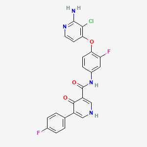 BMS-794833 structure, CAS 1174046-72-0