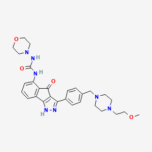 RGB-286638 (free base) structure, CAS 784210-88-4
