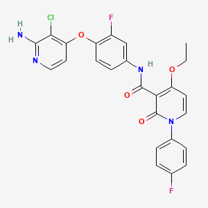 BMS 777607 structure, CAS 1196681-44-3