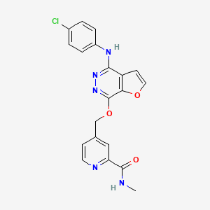 Telatinib structure, CAS 332012-40-5