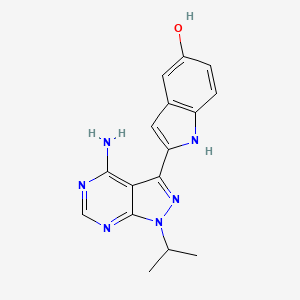 PP242 structure, CAS 1092351-67-1