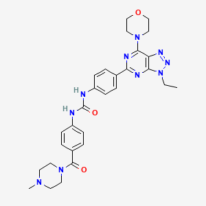 PKI-402 structure, CAS 1173204-81-3