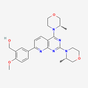 AZD-8055 structure, CAS 1009298-09-2