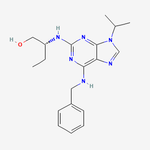 ROSCOVITINE structure, CAS 186692-46-6