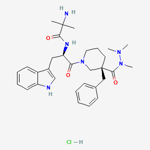 AnaMorelin hydrochloride structure, CAS 861998-00-7