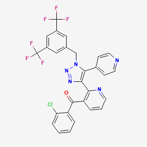Tradipitant structure, CAS 622370-35-8