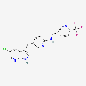 PLX3397 (Pexidartinib) structure, CAS 1029044-16-3