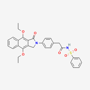 GW 627368X structure, CAS 439288-66-1