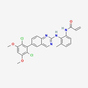 BLU 9931 structure, CAS 1538604-68-0