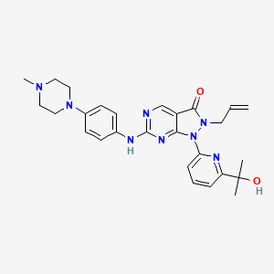 MK-1775 structure, CAS 955365-80-7