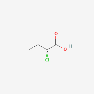 (R)-(+)-2-CHLOROBUTANOIC ACID structure, CAS 54053-45-1