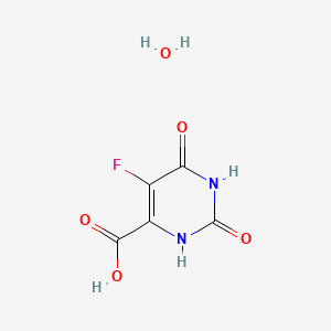 5-FLUOROOROTIC ACID HYDRATE 98 structure, CAS 220141-70-8