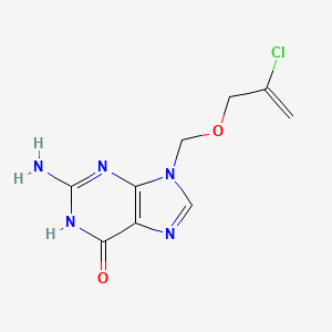 Ganciclovir EP impurity A structure, CAS 1797982-93-4