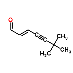 (E)-6,6-DiMethyl-2-hepten-4-ynal structure, CAS 138139-82-9
