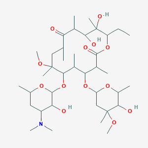(14R)-14-Hydroxy Clarithromycin structure, CAS 116836-41-0