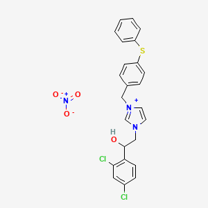 Fenticonazole Nitrate impurity D (EP) structure, CAS 1313397-05-5
