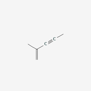 2-METHYL-1-PENTEN-3-YNE structure, CAS 926-55-6