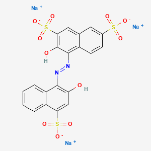 Hydroxynapthol Blue structure, CAS 63451-35-4