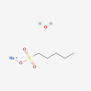 1-PENTANESULFONIC ACID SODIUM SALT MONOHYDRATE structure, CAS 207605-40-1