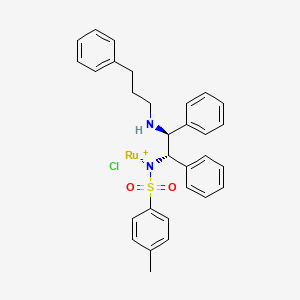 [(S,S)-Teth-TsDpen RuCl] structure, CAS 851051-43-9
