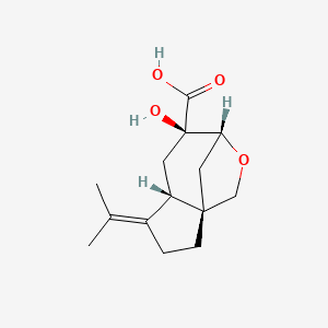 Aspterric acid structure, CAS 67309-95-9