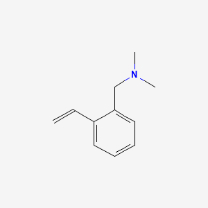 (N,N-DiMethylaMinoMethyl)styrene structure, CAS 22826-55-7