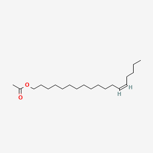 Z-13-OCTADECEN-1-YL ACETATE structure, CAS 60037-58-3