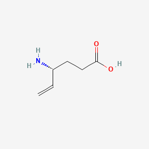 R(-)-GAMMA-VINYL GABA structure, CAS 77162-51-7