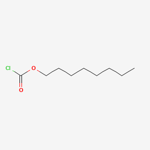 CHLOROFORMIC ACID N-OCTYL ESTER structure, CAS 7452-59-7