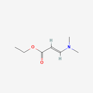 Ethyl 3-(N,N-dimethylamino)acrylate structure, CAS 1117-37-9