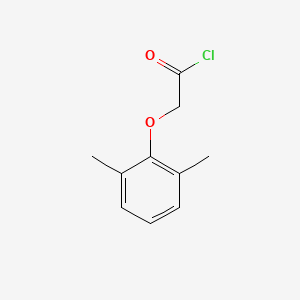 (2,6-DIMETHYLPHENOXY)-ACETYLCHLORIDE structure, CAS 20143-48-0