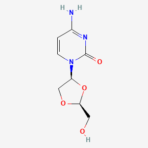 TROXACITABINE structure, CAS 145918-75-8
