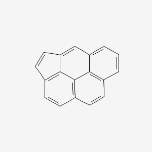 CYCLOPENTA(C,D)PYRENE structure, CAS 27208-37-3