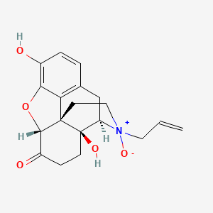 Naloxone N-Oxide structure, CAS 112242-14-5