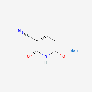 3-Cyano-6-hydroxypyridone SodiuM Salt structure, CAS 91467-46-8