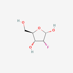 alpha-D-Ribofuranose,2-deoxy-2-fluoro-(9CI) structure, CAS 149624-22-6