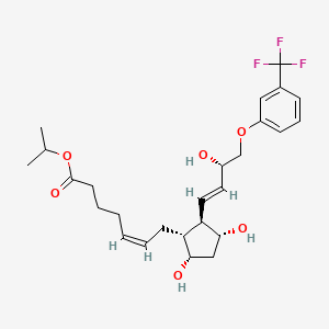 15(S)-Fluprostenol isopropyl ester structure, CAS 1420791-14-5