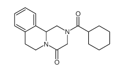 l-Praziquantel structure, CAS 57452-98-9
