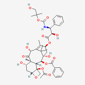 Docetaxel Hydroxy-tert-butyl-carbamate structure, CAS 154044-57-2